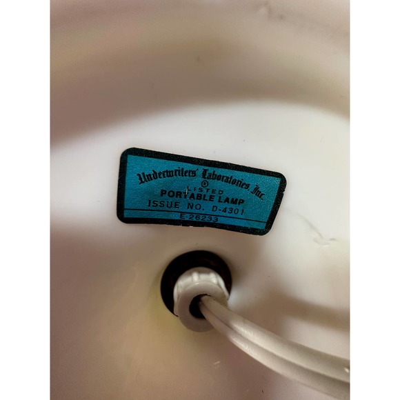 Vintage Milk Glass Hobnail Lamps - Set of 2 - Picture 10 of 11